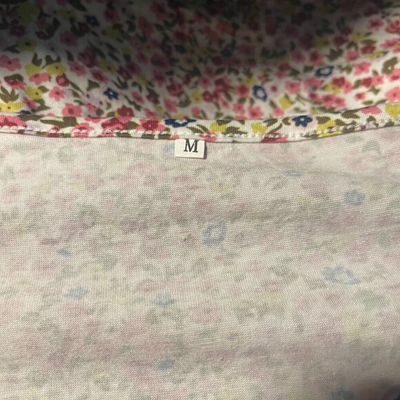 Alishebuy Women's Bohemian Floral Print Long Sleeve Blouse Tops M. NWT. - Picture 6 of 7